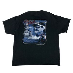 Dale Earnhardt Sr T Shirt Men XL Extra Large Black Chase Authentics 7-Time Champ